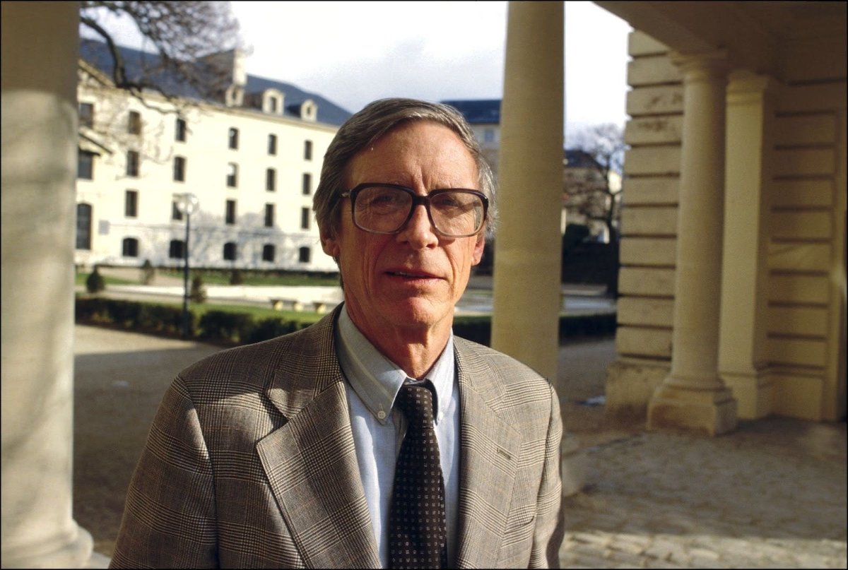 John Rawls, March 20, 1987. (Photo by Frederic Reglain/Gamma-Rapho.)