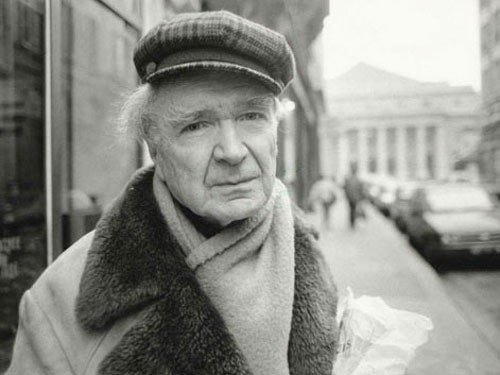 Emil Cioran (Source: https://thesisypheaneffort.medium.com/daily-reflection-001-emil-ciorans-words-on-suicide-c438274ec6b8)